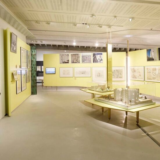 Expoziția lui Gio Ponti Iubind arhitectura. Între 27 noiembrie 2019 și 13 aprilie 2020