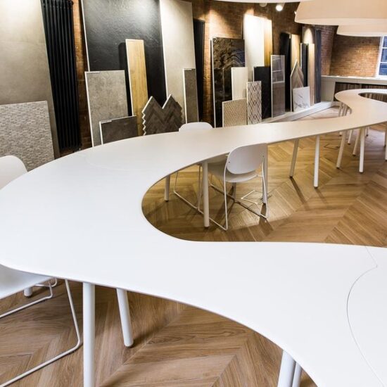 The new London showroom